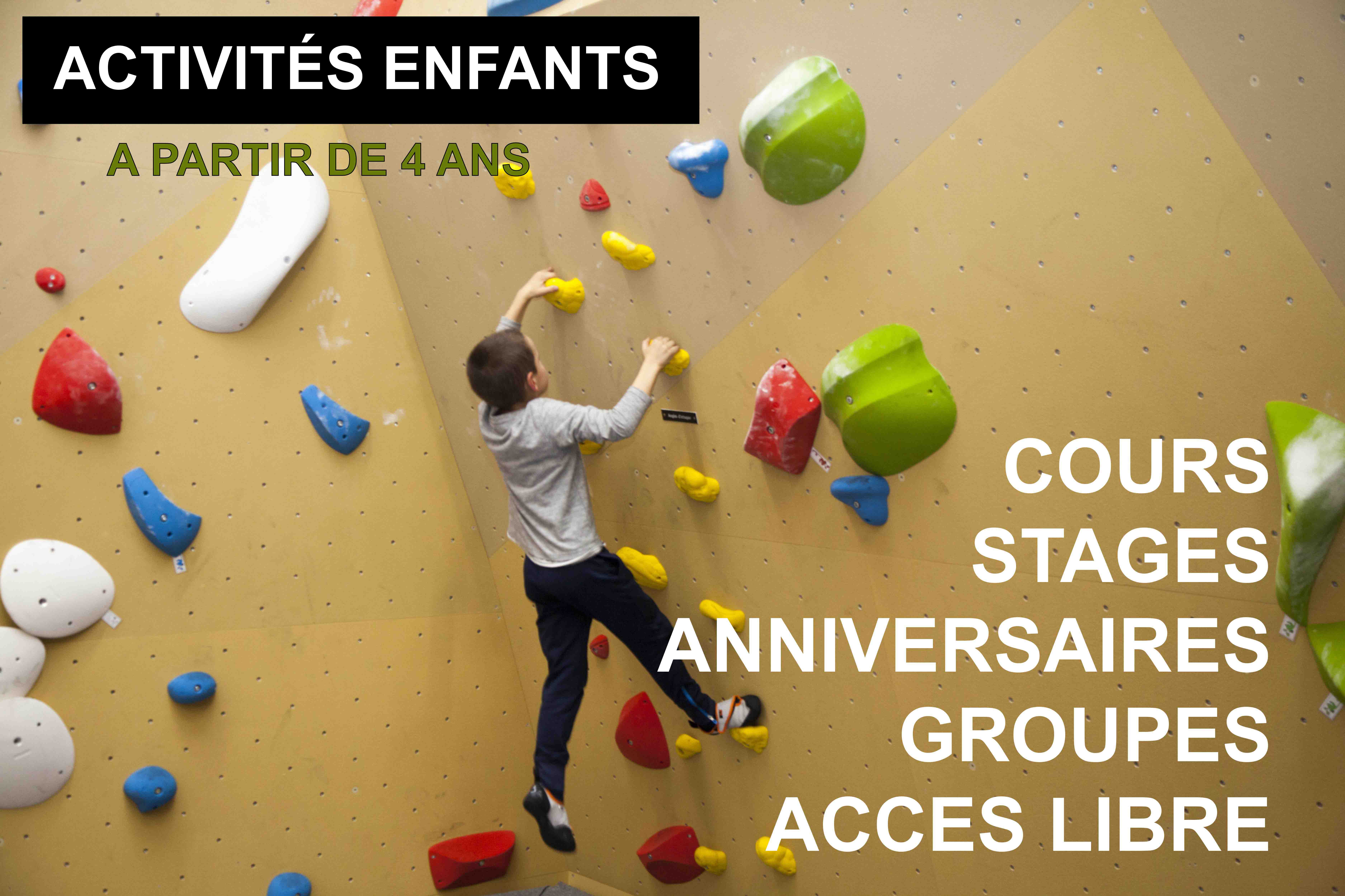 Les activités pour les enfants